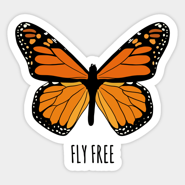 Butterfly Sticker by Marisolm